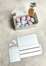 Stanzschablone Oster Schachtel