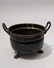 Alter Messing Topf 3 Füße