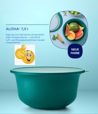 TUPPERWARE 7,5 l Aloha Rührschüssel, Peng, Hefeteig, Salate Schüssel