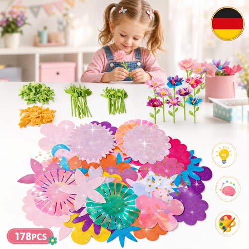 Bastelset diy blumen kreativ - bastelset,
