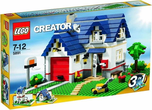 Lego creator haus mit garage - haus,