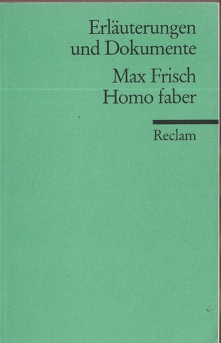 Reclam erläuterungen max - a, :