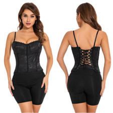 Satin SchnürKorsett Baumwolle