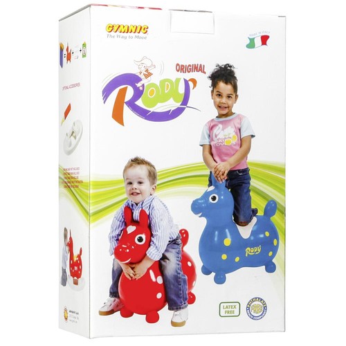 Jakobs hüpfpferd rody blau - jakobs,