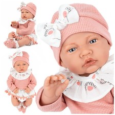 Kinderplay Lili Babypuppe 41 cm ? sprechende & weinende Puppe mit Zubehör KP4180