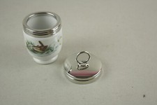 Vintage egg coddler birds top - egg,