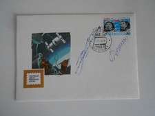 Sojus 15 Beleg original signiert Sarafanow,Djomin Space