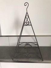 Lampenschirm Gestell Metall Pyramide Orient Deko beziehbar Vintage Shabby DIY