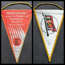 Orig ddr wimpel waffenbrüder - ddr,