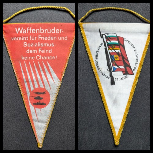 Orig ddr wimpel waffenbrüder - orig.,