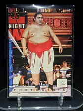 Yokozuna WWF WCW LEGENDS WWE Wrestling Karte Panini Photogenic 2024
