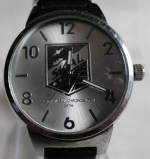 Schwarz/Silber SKAL WMC Quarz Analog Armbanduhr