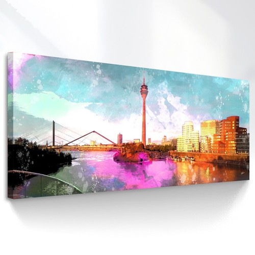 Leinwand bild düsseldorf - leinwand,