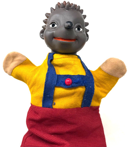 Handpuppe mecki igel borstel - handpuppe,