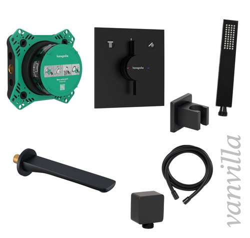 Vanvilla wannenset handbrause - wannenset,