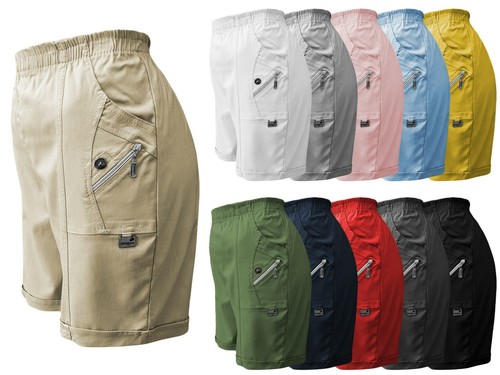 Damen cargo shorts - shorts, (stretch)