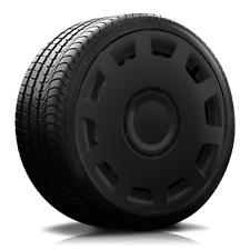 Radkappen-König 4x Radkappen RK15 schwarz 15“ 15 Zoll Radblenden