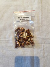 50 Stück Linsensenkopf