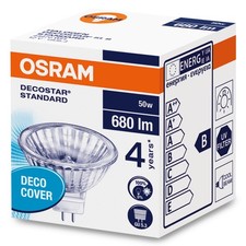 1 x Osram Halogen 50W GU5,3