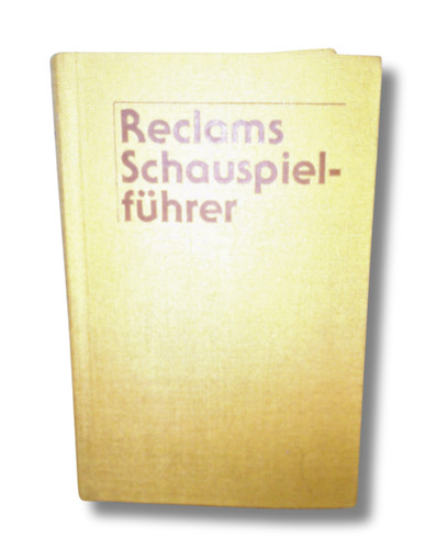 Schauspielführer reclam - schauspielführer, –
