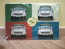 Trabant 601 DDR Blechschild