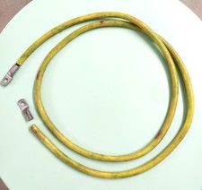 Batterie Kabel Stromkabel Erdung Litze PVC-Isolation Gelb 10 mm² Länge 2 Meter