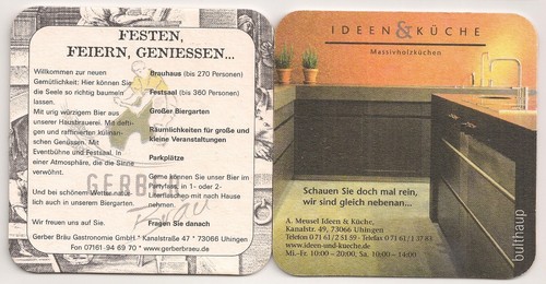 Gerber bräu uhingen alter - gerber, bräu,