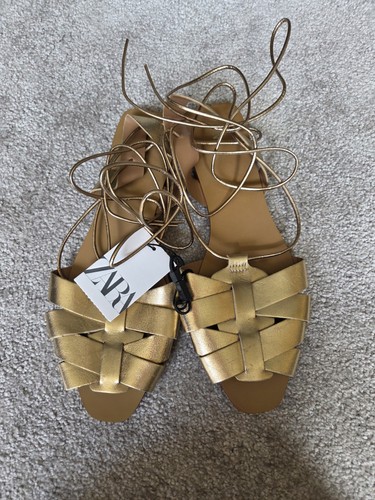 Zara gold gladiator sandalen - gladiator,