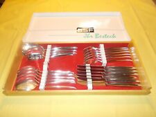 BSF – Silberbesteck – versilbert 90 – 22 teilig – im Original-Besteckkasten