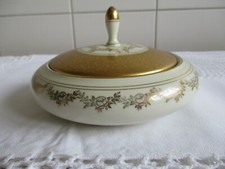 Alte Alka Kunst Kronach Deckeldose, Konfektdose Serie Marion, Porzellandose