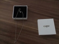 Goldkette Weißgold ca 40 cm lang dünn