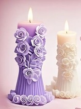 Dekorative Duft Stumpenkerze