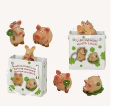 Silvester-24 Glücksschweine