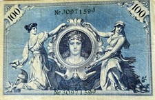 100 Reichsmark Schein 1908