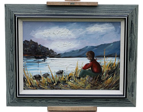 Carl alring ölbild - alring,