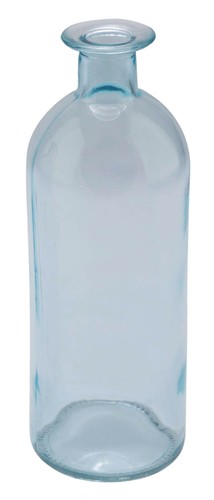 Deko vase glas blau - deko, –