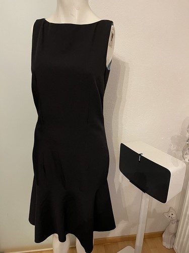 Kleid etuiklei mit volant - etuiklei,