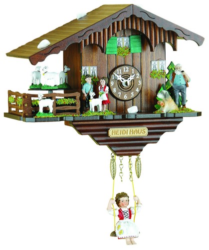 Kuckucksuhr mit quarzwerk und - kuckucksuhr,