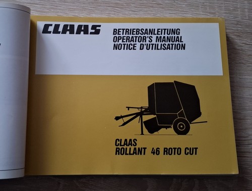 Claas rundballenpresse rollant - claas,