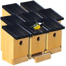 8er set tannenholz nistkästen - 8er-set, tannenholz-nistkästen