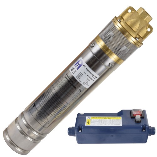 Zoll tiefbrunnenpumpe - 4,