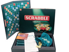 Scrabble Original Mattel Gesellschaftsspiel Brettspiel vollständig Gut
