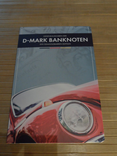 Gedenkausgabe mark banknoten - d-mark,