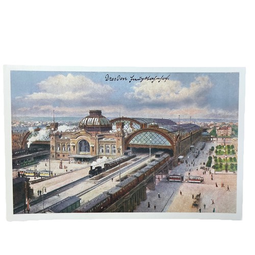 Postkarte reprint eisenbahn - postkarte,