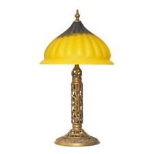 Art Déco Unikat Bankerleuchte