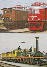 +++ EISENBAHN + 2 AK +REICHSBAHN + LOKOMOTIVE +SCHNELLZUG + ELEKTRO +ADLER +KÖLN