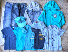 PAKET JUNGE 110/116 HOSEN JEANSJACKE SWEATJACKE POLO-SHIRTS SHIRTS HEMD BASECAPE