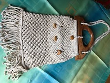 Vintage Handtasche gehäkelt