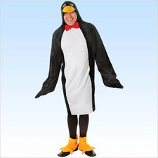 Tierkostüm Pinguin Gr. (F) 48-52, (M) 48-54 Tier Kostüm Faschingskostüm Tierwelt