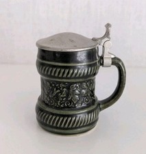 Schnapsglas mit Zinndeckel WMF